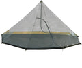 Preself Half Inner Mesh for Tipi Hot Tent T3 XL with Oxford Bathtub Bottom