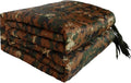 Camo Poncho Liner Army Blanket Military Sleeping Bag with A Compression Carrying Bag for Traveling Hiking Camping Outdoor Survival Car Blanket