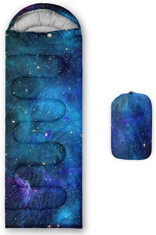 Sleeping Bag for Kids AdultsBrown Giraffe Fur Pattern-Lightweight Warm Portable Outdoor Indoor-Waterproof Cold Weather Resistant Sleeping Bag for Camping Hiking