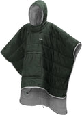 Tentock Wearable Blanket Sleeping Bag Waterproof &amp Machine Washable Poncho with Hood for Stadium Camping Wheelchair Use