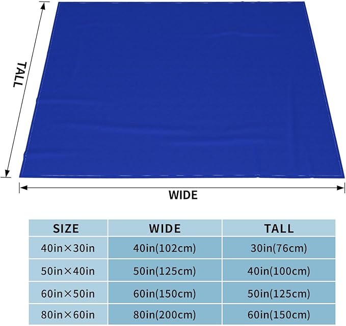 Royal Blue Soft Fleece Blanket 60 * 50 inch Soft Sofa Blanket Suitable for Sofa Camping Travel Night Cover Blanket