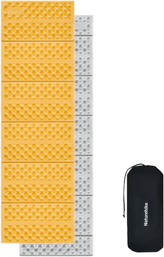 Naturehike Ultralight Foam Sleeping Pad - R1.8/R2.6/R3.0 Closed Cell Mattress Thick Portable Folding Mat for Backpacking Waterproof &amp Compact for Camping Hiking Travel and Car Camping