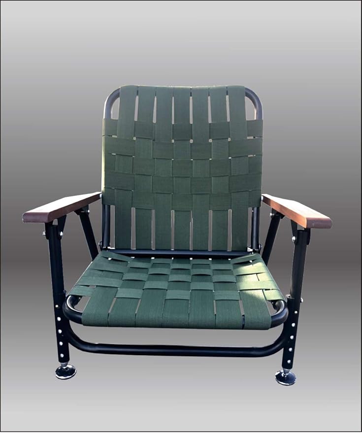 One and Done Pro All Terrain Leveled Chair™ Height Adjustable Long Hour Comfort Always Leveled in Various terrains Low Profile Turkey Hunting Chair (Royal Blue)