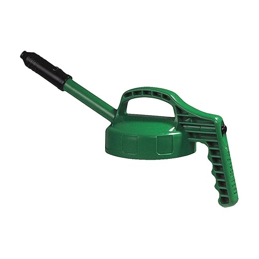 OilSafe 100305 Mid Green Stretch Spout Lid