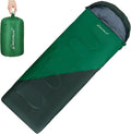 Clostnature Sleeping Bag for Adults and Kids - Lightweight Camping Sleeping Bag for Girls Boys Youths Ultralight Backpacking Sleeping Bag for Cold Weather - Compression Sack Included(Left Zipper)