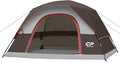 Tents for Camping 4 Person Tent Waterproof Windproof Double Layer Camping Tent Easy Setup Dome Tent with Large Mesh Windows &amp Wider Door for Outdoor Camping &amp Hiking