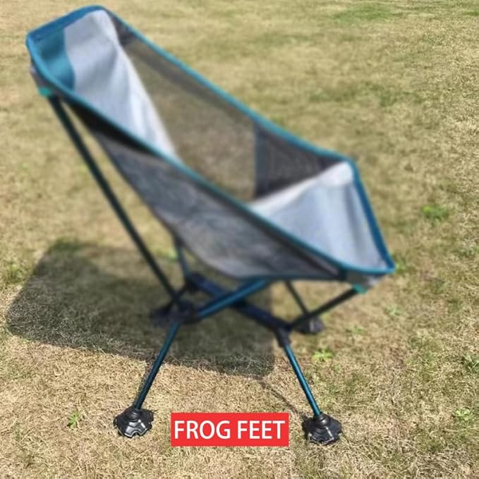 Furniture Cups Anti Sinking Frog Foot 4 Pack Camping Chair Feet Replacement Cap Covers for Helinox/Moon LENCE/MARCHWAY/iclimb/ONETIGRIS Camping Chair 13mm / 0.51