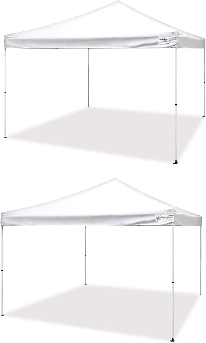 Caravan Canopy M Series Pro 2 12 x 12 Foot Straight Leg Instant Canopy (2 Pack)