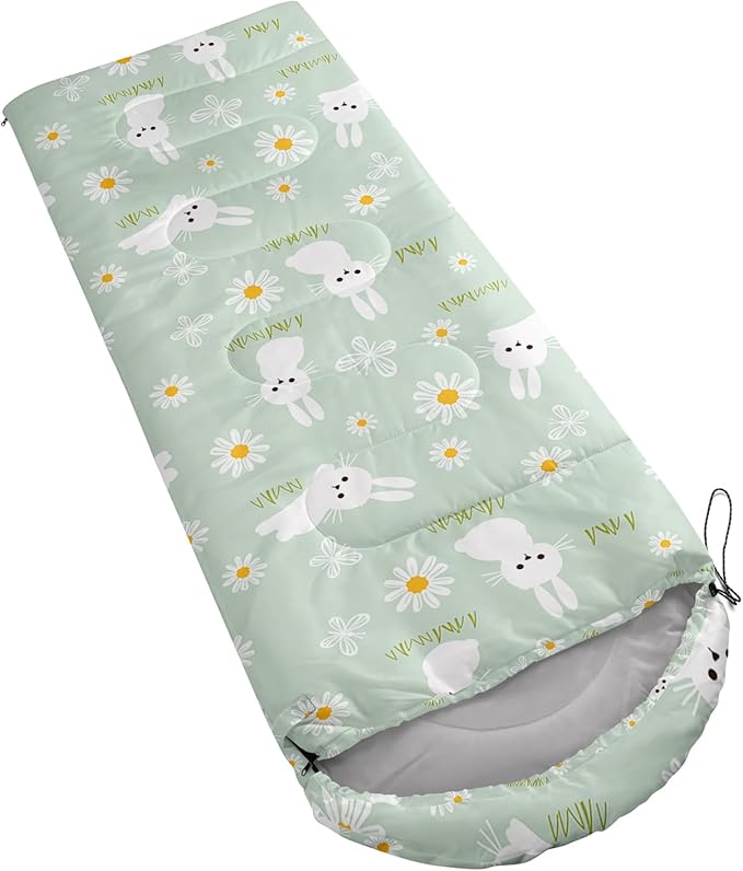 AILONEN Cartoon Car Sleeping BagsLightweight &amp Waterproof3 Season Warm &amp Cool WeatherCute Stars Printed Vehicles Transportation Sleeping Bags for BoysKidsAdults TravellingOutdoors