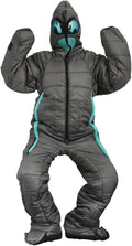 Wearable Sleeping Bag Full Body Sleeping Bag Suit Alien Walkable Sleep Bed for Travel Outdoor Hiking Ultraligh T Windproof Adult Camping Wearable Jacket for Climbing