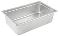 Winco Full Size 6 Deep Metal Food Pan / Steam Table Pan Anti-Jam 25 Gauge