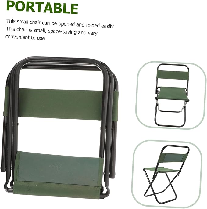Folding Camp Table Portable Fishing Chair Compact Outdoor Lounging Chair Multi-use Small Folding Stool
