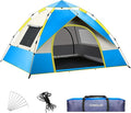 KOMCLUB Camping Tent 1/2/3 Person Tents for Family Camp Tent Waterproof Windproof Outdoor for Backpacking Hiking Easy Setup with Storage Bag8 Ground ding4 Windproof Rope