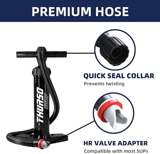 THURSO SURF Paddle Board Pump SUP Replacement Hand Pump for Inflatables Inflation Deflation Lightweight Portable Max 29 psi