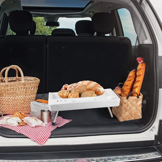 Modern Home Portable Folding Outdoor Tailgate Cutting Board/Prep Tray Fish Fillet Table - Perfect for Fishing/Gardening/Camping/Tailgating