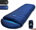 Down Sleeping Bag for Adults. 680FP Ultralight Portable Backpacking Sleeping Bag for Hiking Camping Mountaineering expeditions and Backpacking. with Compression Sack