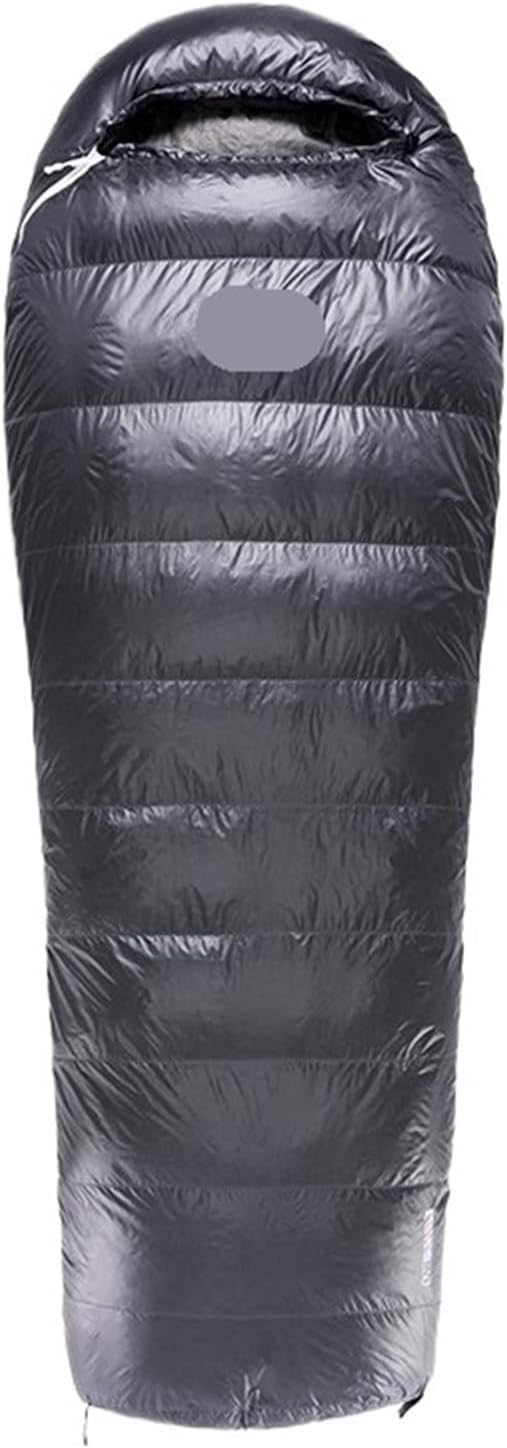 700FP Gray Goose Down Envelope Sleeping Bag – E-Series Ultra Warm for Camping Backpacking