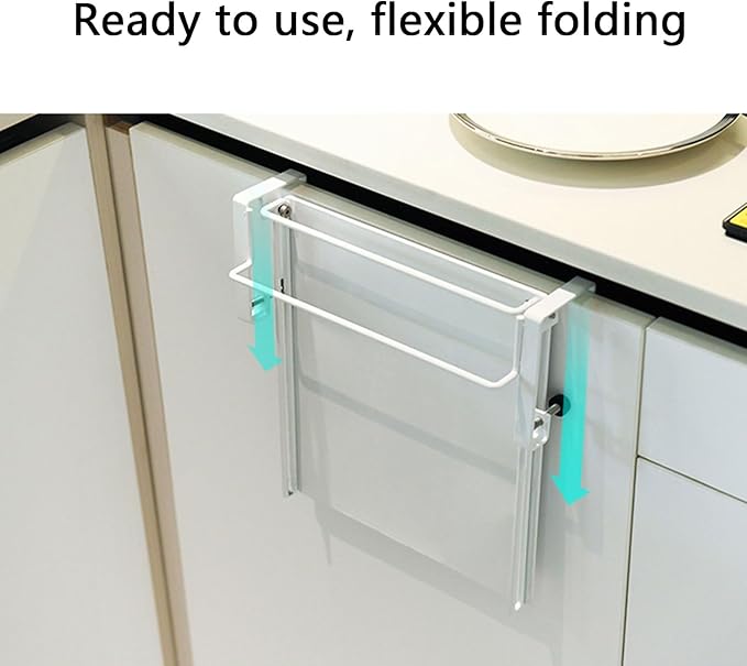 Wall Mounted Foldable Shelf Extra Counter Space Practical Kitchen Organizers Rack for Small Storage Space Efficient Hanging Board