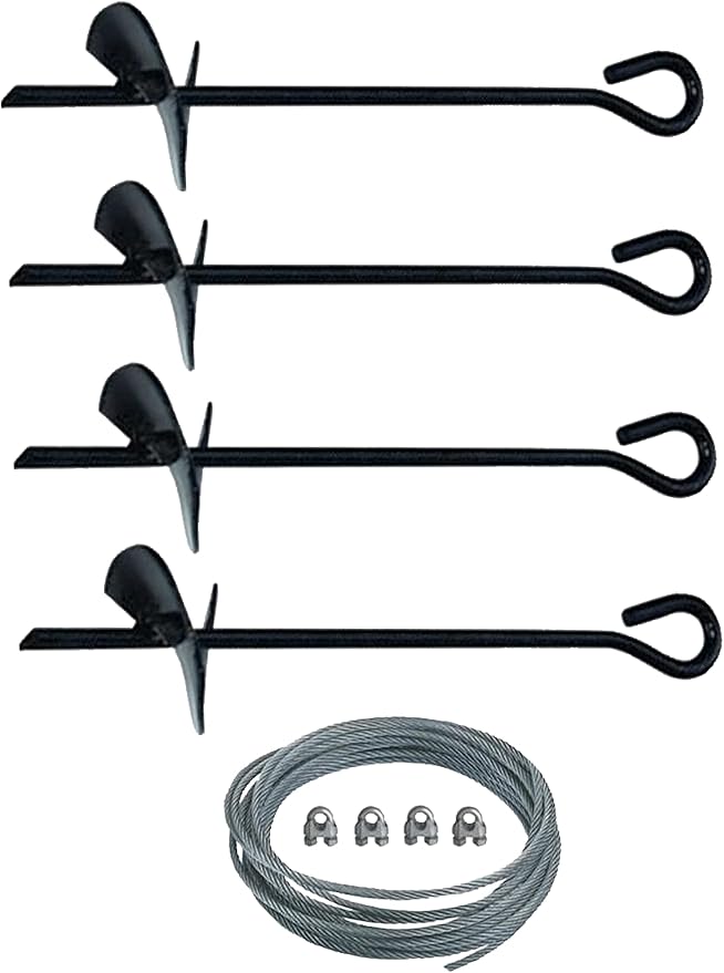 Minute Man Anchor Kit for Storage Shed