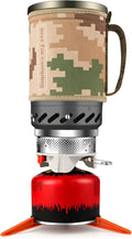 Gen Camping Stove Cooking System | Portable Camping Backpacking Jet Burner | Fast and Safe Hiking Stove