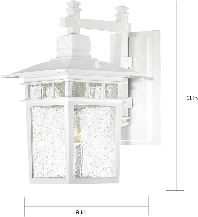 Nuvo 60/4957 One Light Outdoor Wall Mount Large White