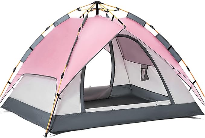 Lightweight Double Layer Camping Tent Ventilated Design with Storage Bag for Backpacking Hiking 2 Person Portable Tent