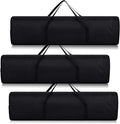 Riakrum 3 Pack 43.31 Inches Replacement Bag for Folding Camping Chair Large Folding Beach Chair Carry Oxford Fabric Bag with Handles for Travel Tent Storage Outdoor Carrying Sports Gear Black