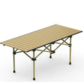 Folding Camping Table Portable Upgraded Carbon Steel Table with Carry Bag Heavy Duty Lightweight Foldable Camp Table for Outdoor