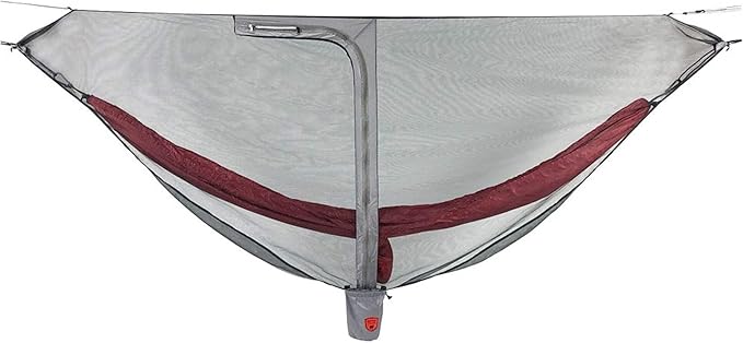 Grand Trunk Lightweight Mozzy Net – Ultralight No-See-Um Hammock Bug Net with Knotless Cordlock Suspension &amp Double-Sided Zipper | Fits 11' Hammocks