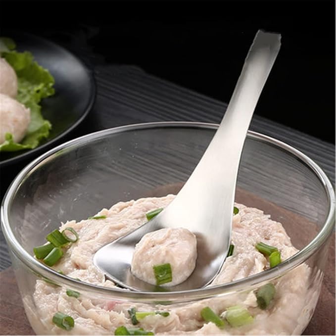Meatball Maker Scoop Household Stainless Steel Meatball Spoon Press Ball Maker Squeeze Ice Cream Baller Tool
