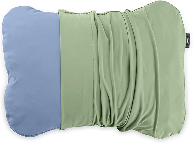 HEST Pillowcase Cooling - Compatible Camp Pillows - Jade Cooling Fabric - Machine Washable - Outdoor Ready - Large