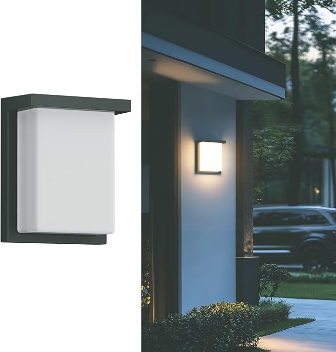 Tipace LED Wall Sconce Lights30W Modern Outdoor Light Fixture Wall MountWaterproof Porch Lamp for Outside3000K LED Exterior Lighting for House Patio Front Porch Garage Entryway