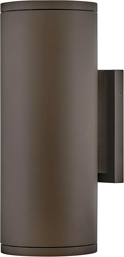 Hinkley Silo Large Up/Down Light Wall Sconce Architectural Bronze