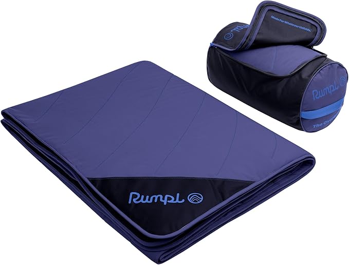 Rumpl Overland Mat – Waterproof Padded Ground Cover and Blanket Marionberry
