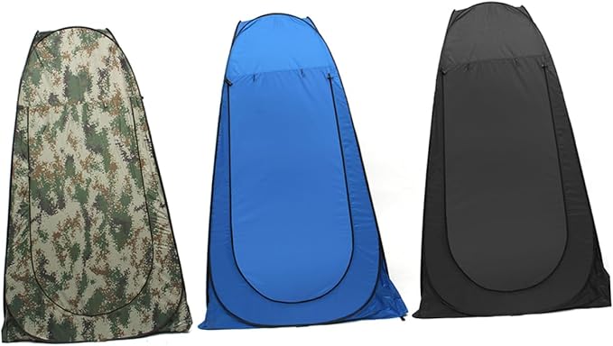 VICASKY 1Pc Portable Movable Changing Tent Outdoor Fishing and Camping Privacy Shelter for Durable for Beach and Field Use Blue