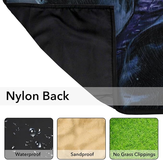 LOGOVISION Batman Joker Madness Outdoor Blanket for Picnic Beach Camping Park Tailgate 50x60