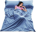 Sleeping Bag Liner Ultralight Travel Sheet Dirt-Proof Camping Sheets Compact Hotel Sleeping-Sack for Outdoor Backpacking Hiking