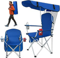 Amazing for less Folding Chair – Portable Outdoor Camping &amp Beach Chair (Blue (Shade) (1-Pack))