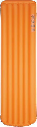 Rab Hypersphere Ultra 7.5 Ultralight Down Insulated Sleeping Pad for Climbing Expeditions &amp Mountaineering - Marmalade - Long Wide