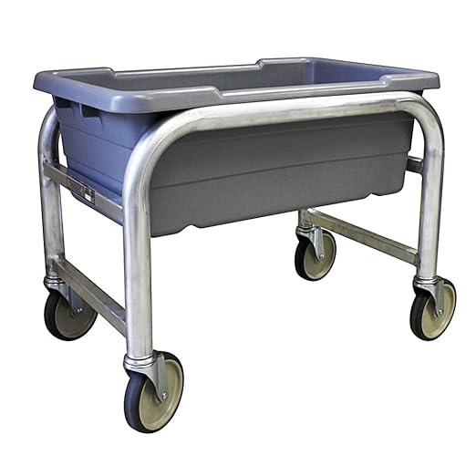 UltraSource Industrial Poly Tote Carts (1 Lug - 24.25 D x 16.5 W x 20 H)