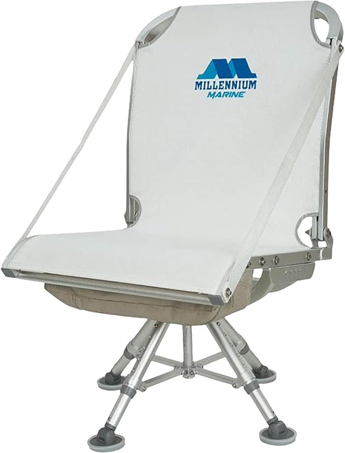 Millennium Marine D 400 Marine Quad Deck Chair White