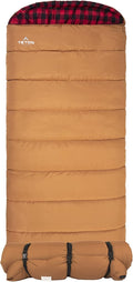 TETON Sports Deer Hunter Sleeping Bag Warm and Comfortable Camping Sleeping Bag Teton Tough Canvas Shell for Camping Hunting and Cold Weather