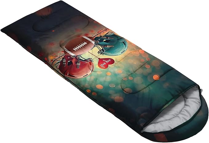 QOOMO Camping Sleeping Bags3 Season Warm &amp Cool WeatherLightweightWaterproof Sleeping Bags for Adults &amp KidsTravelingand OutdoorsCamping Gear Equipment