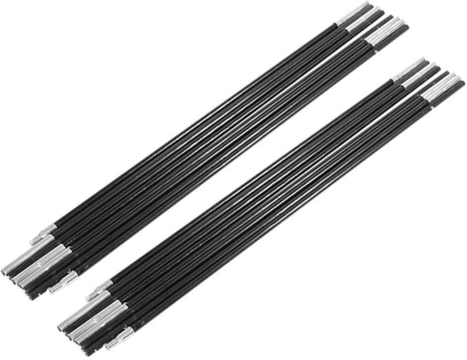 Fiberglass Tent Pole Lightweight Replacement Fiberglass Rod 14.7ft for Camping Backpacking Hammocks Shelters Awnings