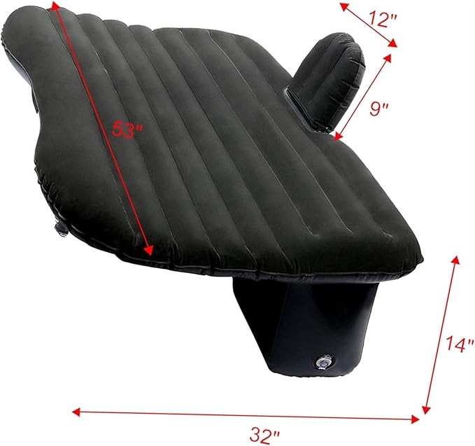 Camping Inflatable Mattress Car Travel Inflatable Bed Portable Sleeping Mat SUV Car Inflatable Bed Outdoor Camping Mattress