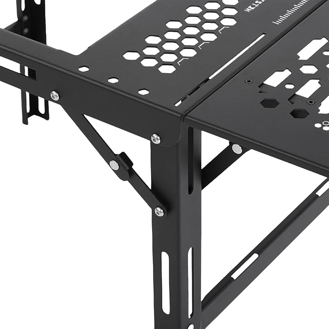 Folding Camping Table Lightweight Aluminum Alloy Portable Foldable Table for Outdoor Picnics Car Trips Hiking and Beach Outings