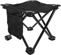 Angoily Portable Folding Stool Lightweight Retractable Camping Chair for Outdoor Activities Hiking Fishing and Traveling and Easy to Store No Assembly Required