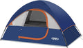 Camping Tent 2-4 Person Waterproof Windproof Tent with Rainfly Easy Set up-Portable Dome Tents for Camping…