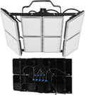 LED Flood Light Outdoor 800W 100000lm Outdoor Lighting with 330° Lighting Angle 6000K 8 Adjustable Heads IP66 Waterproof LED Exterior Security Area Lights for StreetYard Stadium Parking Lot