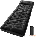 KASBAH Camping Sleeping PadExtra Wide 6 inch Thick Inflatable Sleeping Pads with Built-in Foot Pump and PillowUltralight Camping Mat Gear for Outdoor HikingCamping